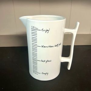 Creative Co-Op Measuring Pitcher